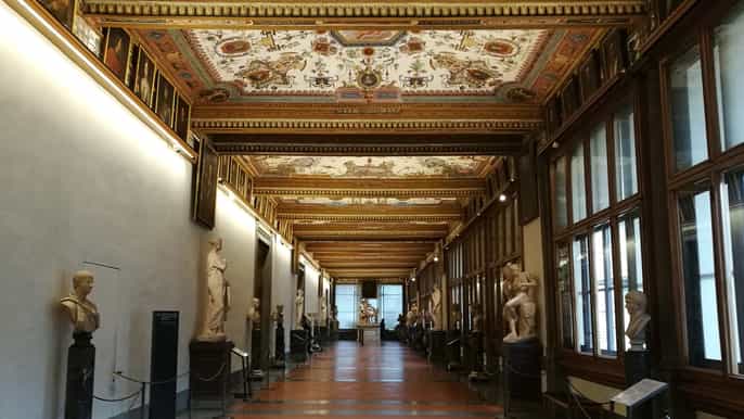 firenze 2timers uffizi gallery guidet opplevelse