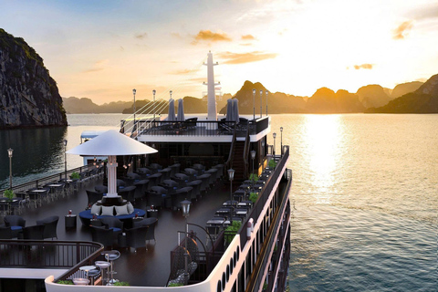 Hanoi: Ha Long bay 5 star cruise 2 day trip Meet at meeting point - Ha Long port