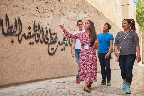 Dubai: Privé Wandeltour Oude Stad, Erfgoed & Souks