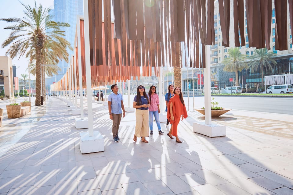 Wings of Dubai Downtown Dubai Art & Architecture Tour GetYourGuide