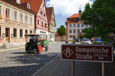 Billet de route romantique Würzburg - Rothenburg o.d.T. avec vinAu départ de Würzburg : Route romantique et excursion viticole à Rothenburg