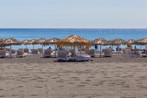 Archaeological Bus Tour To Akrotiri Excavations & Red Beach