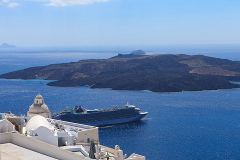 Santorini: Popular Destinations Private Tour with Guide Standard Option