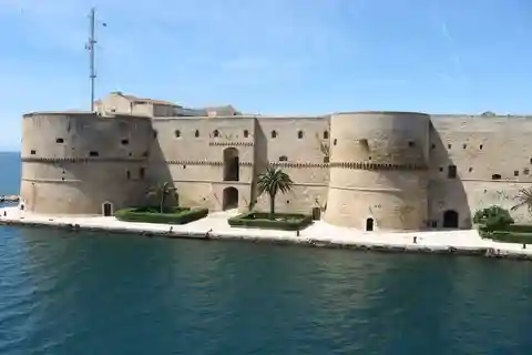 Tarente : visite à pied des 2 mers