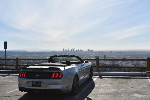 Los Angeles: Private Mustang-Tour zu den Häusern der Promis