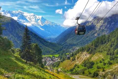 Vanuit Genève: begeleide dagtrip Chamonix en Mont-Blanc