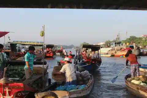 Vanuit Saigon: Privétour naar de drijvende markt van Cai Rang 1 dag