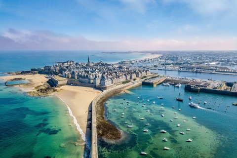 Van Parijs: 2-daagse Normandië & Bretagne TourEngelse tour zonder ophalen of inleveren van hotel