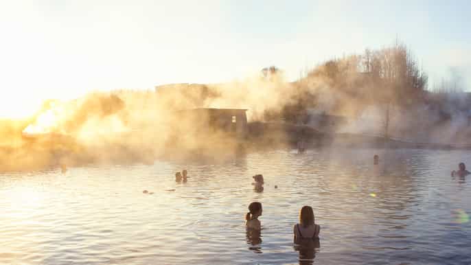from reykjavik golden circle and secret lagoon day tour