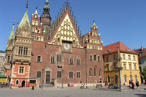 Wroclaw: Wandeling door de oude stad en rondvaart met kleine gondelWroclaw: wandeling door de oude stad en rondvaart met kleine gondel