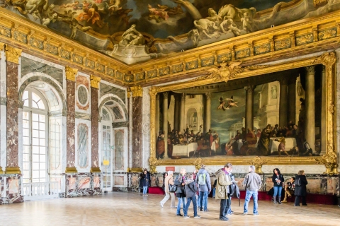Depuis Paris : accès coupe-file au château de VersaillesVisite matinale non-privée en anglais