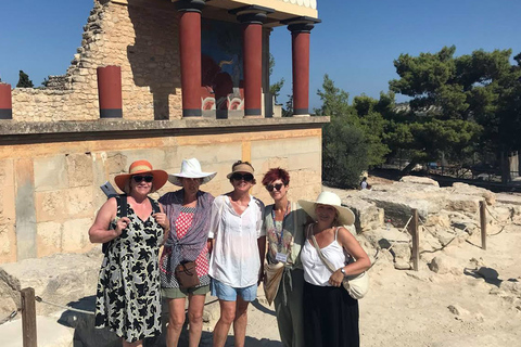 Palais de Knossos : visite guidée coupe-file privée