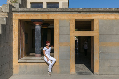 Palacio de Knossos: visita guiada privada con entrada sin colas