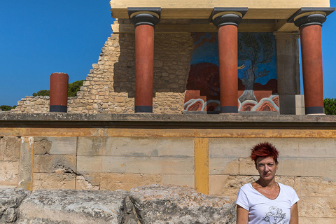 Palacio de Knossos: visita guiada privada con entrada sin colas