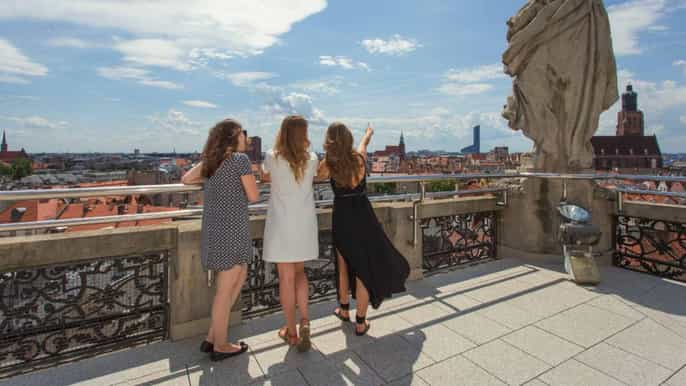 wroclaw passeio panorâmico pela cidade com vista de 3 torres