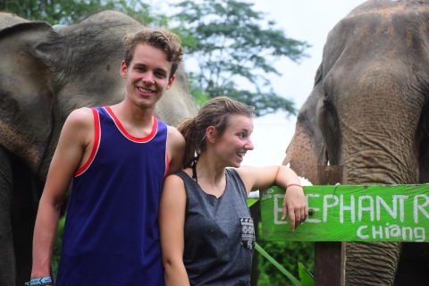Chiang Mai: Expérience privée de soins aux éléphants pour les couples