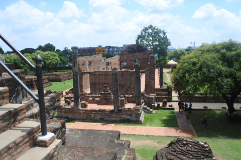 Vanuit Bangkok: privé-dagtocht naar Ayutthaya (UNESCO)