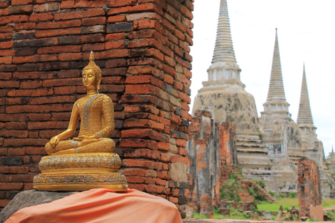 Från Bangkok: Ayutthayas tempel på privat heldagsutflykt