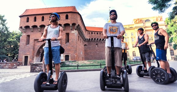 Krakau: Segway-Tour durch das jüdische Viertel