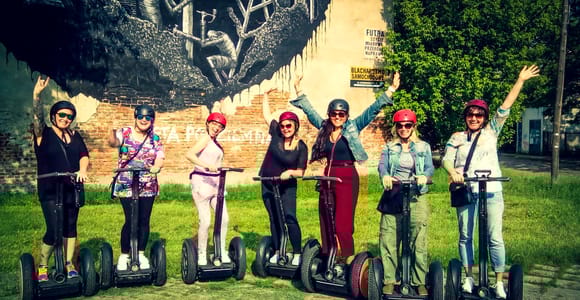 Warschau: 2-stündige geführte Segway-Tour