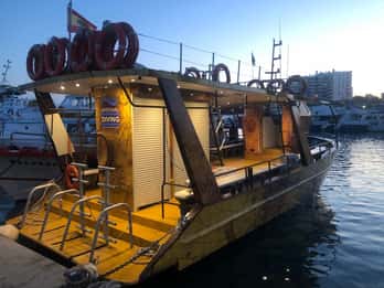 Ibiza: 2,5-stündige Abendrot-Bootsfahrt für Großgruppen Ibiza: 2,5-stündige Abendrot-Bootsfahrt für Großgruppen