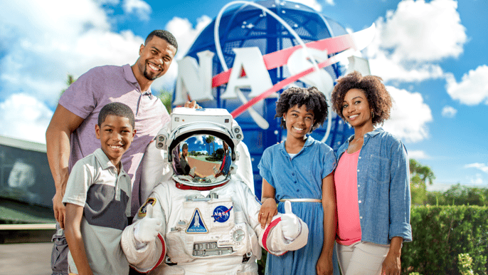 orlando kennedy space center og tur med sumpbåt