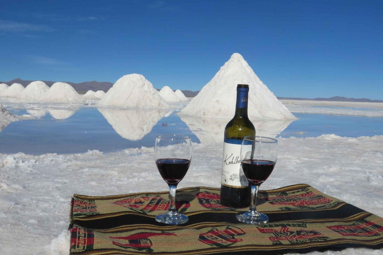 Uyuni: Viagem de 1 dia às Salinas com Cemitério de Trens e Incahuasi