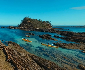 Batemans Bay: Half-Day Sea Kayak Tour