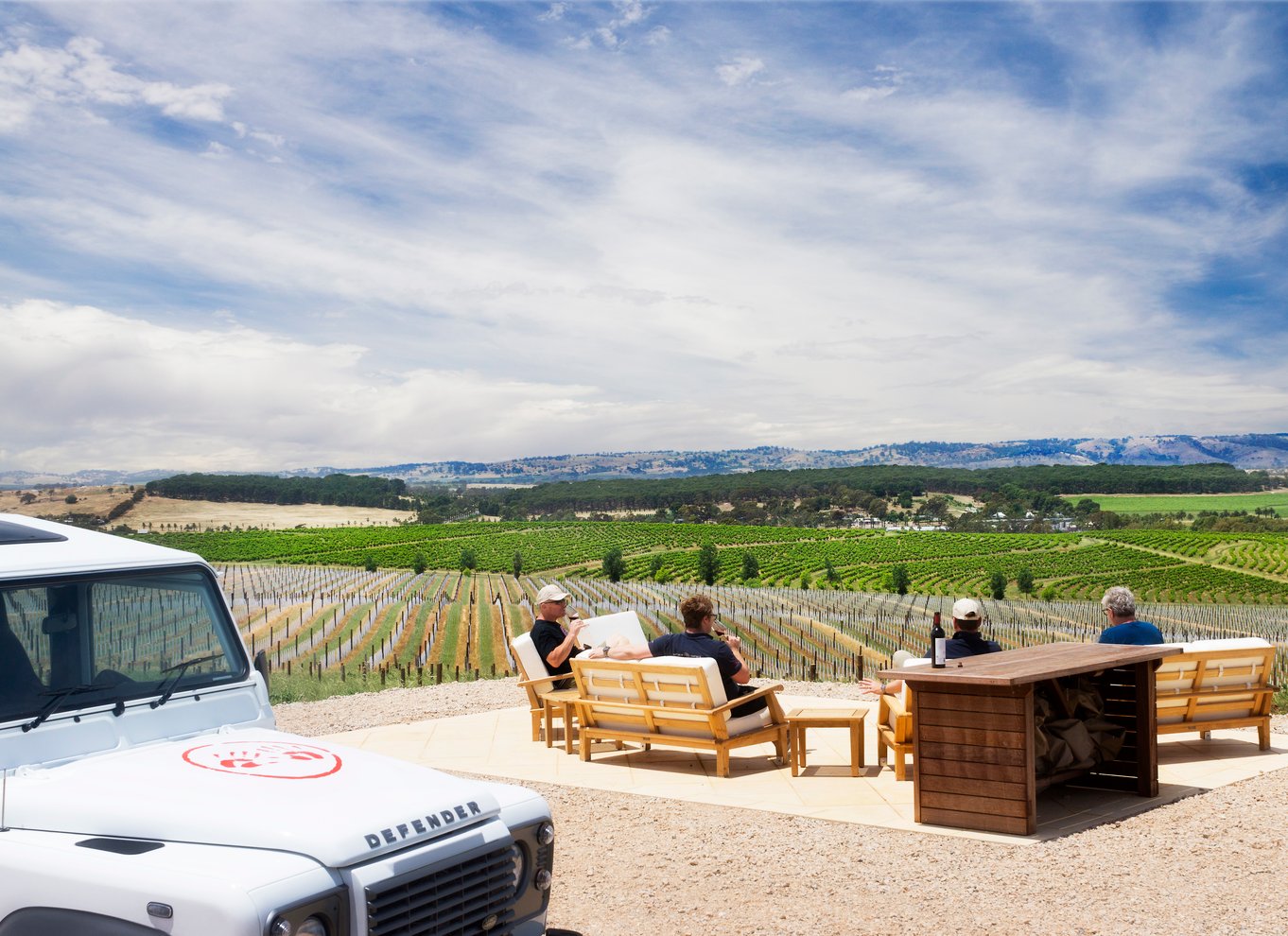 Barossa-dalen: Two Hands 3 timers vingårdstur med 4WD og vin