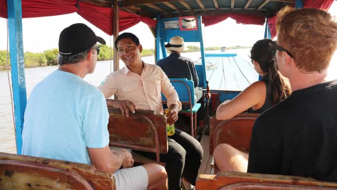 from siem reap private tonle sap floating village tour