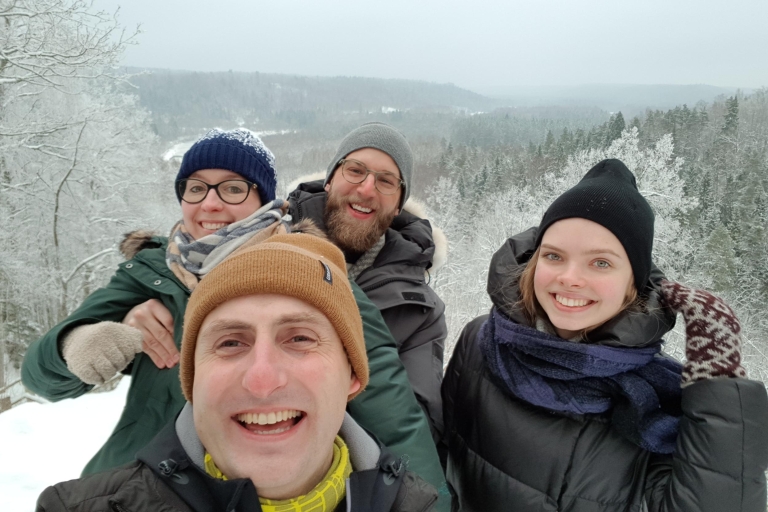 Sigulda en Nationaal Park Gauja: het beste in 1 dagGroepsrondleiding