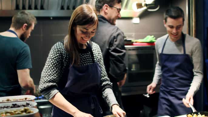 barcelona clase de tapas españolas y tour al mercado local