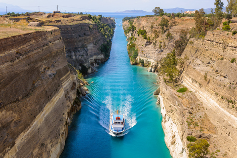 Atenas: Tour privado por el canal de Corinto y Micenas