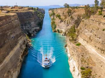 Atene: Tour privato del Canale di Corinto e di Micene
