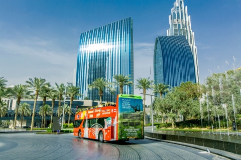 Dubai: Hop-On Hop-Off Bus Tour + Dhow Cruise - PremiumDubai: 48-Stunden-Premium-Ticket