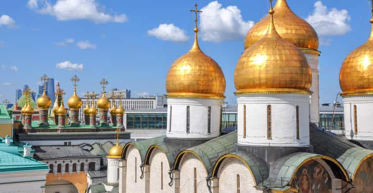 Moskau Kreml, Roter Platz und UBahnTour mit Abholung