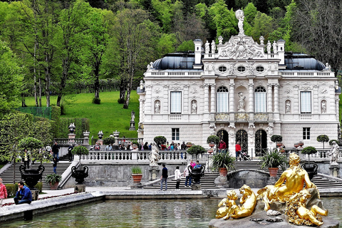 From Füssen: Neuschwanstein & Linderhof Castles Private Tour