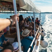 Rovinj: Sunset Cruise with Swim Stop, Drinks, and Fruits