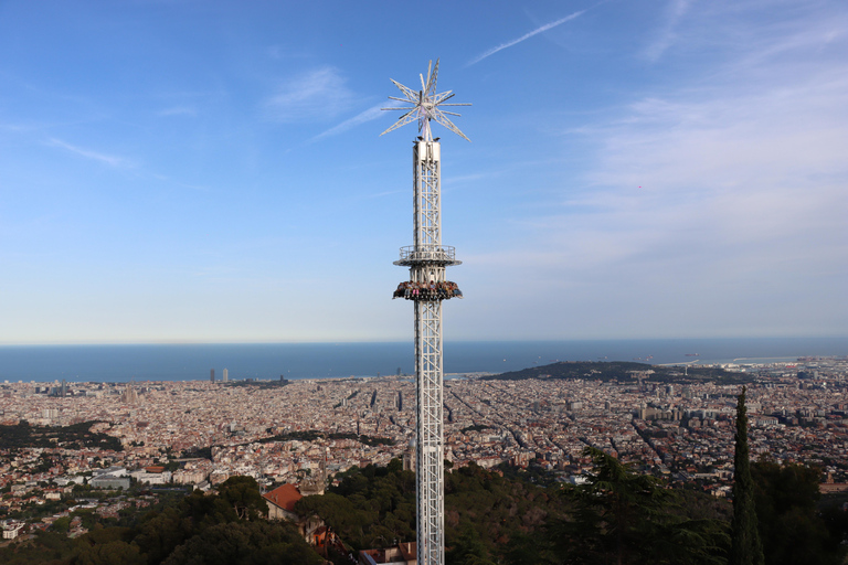 Barcelona: Tibidabo Amusement Park Admission Ticket