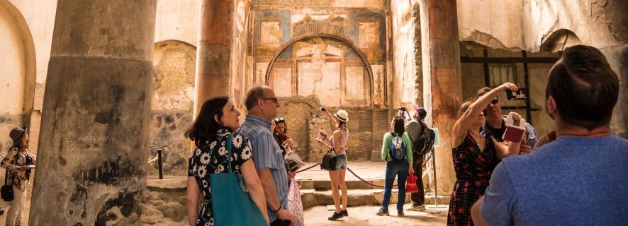 Herculano: recorrido privado a pie con guía arqueólogo