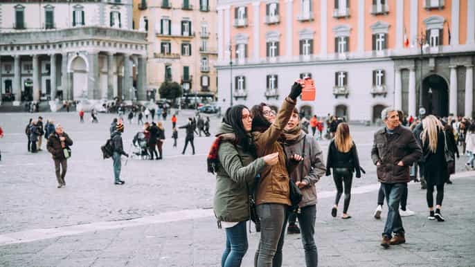 naples halfday walking private tour