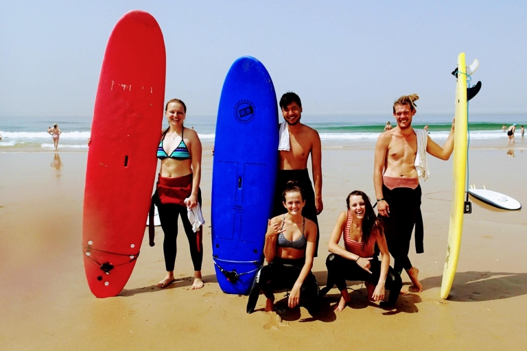 Lisbon Surf Experience4-godzinna prywatna przygoda surfowa z korekcją wideo