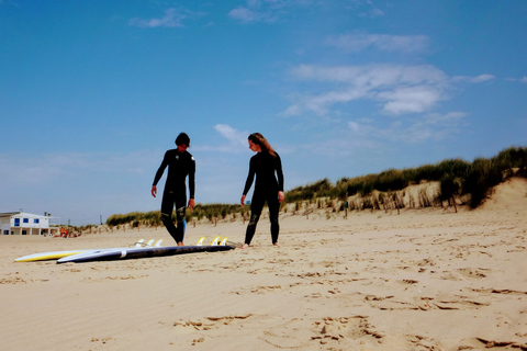 Sesiones de surf en LisboaAventura de surf en Costa da Caparica, 4 horas