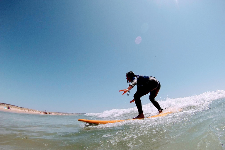 Lissabon: surfervaring8 uur durend surfavontuur Costa da Caparica