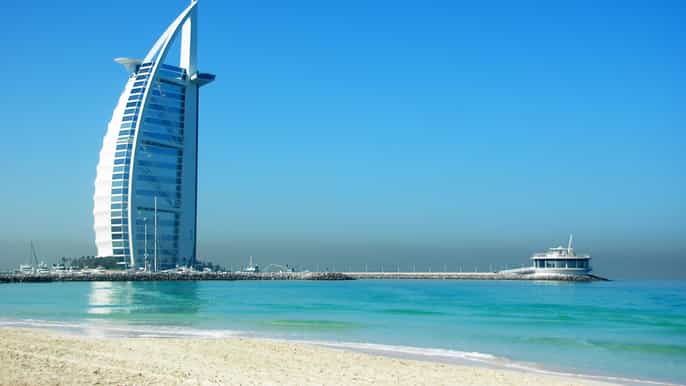 dubai en by av kontraster heldagsomvisning på spansk