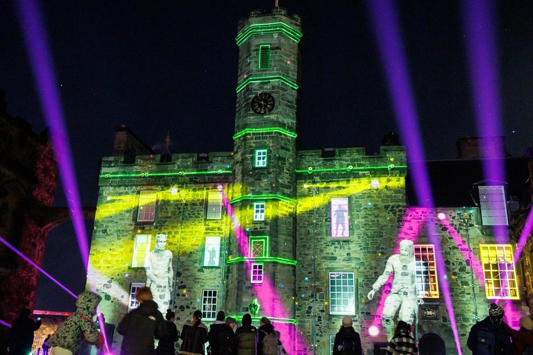 Edimburgo: biglietto d&#039;ingresso per l&#039;evento Castle of LightEdimburgo: Castello di luce, fuoco e ghiaccio