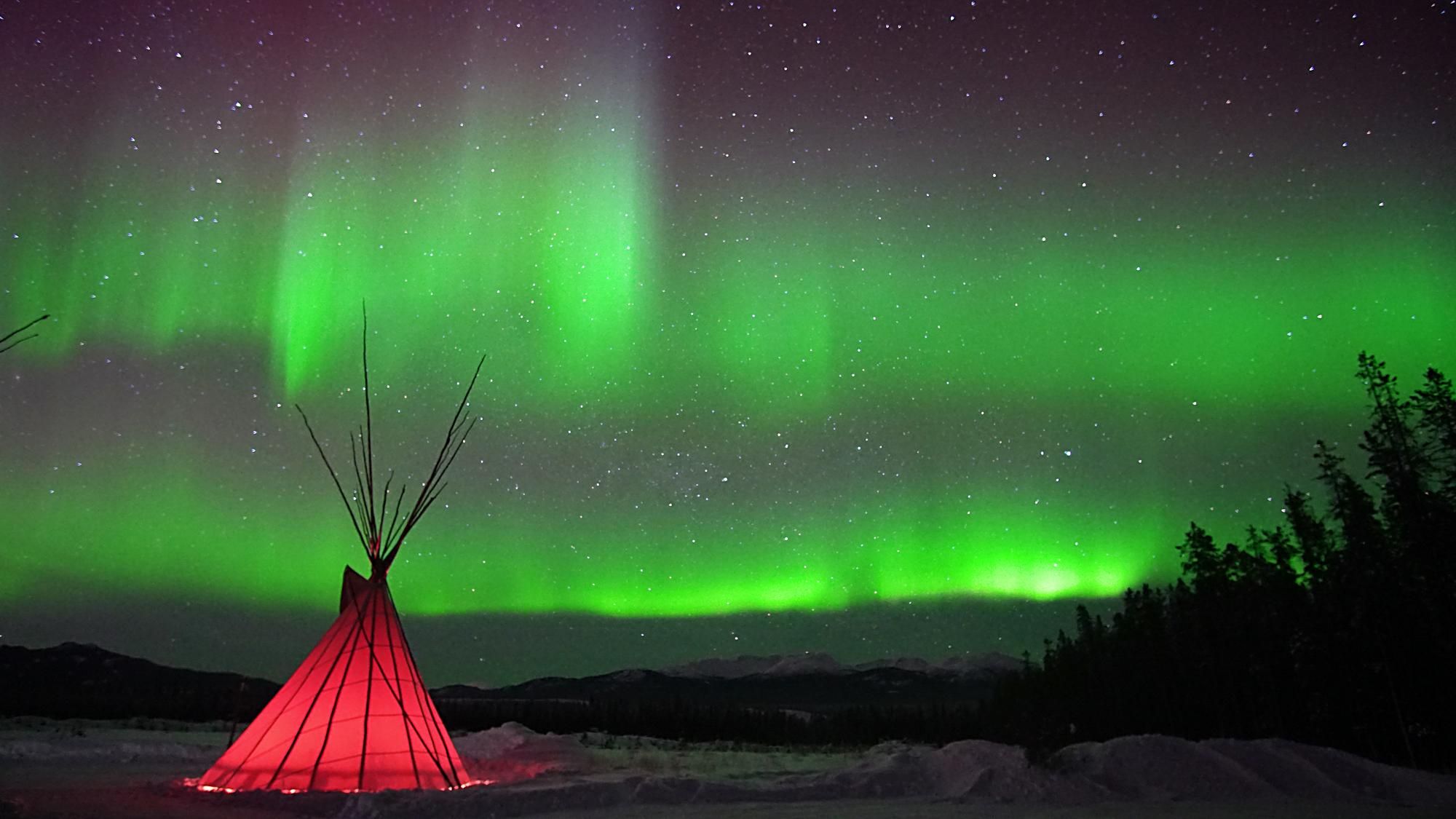 Yukon: Aurora Borealis Late Night Tour
