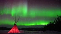 Yukon, Aurora Borealis Tardif Vision de visionnement - Housity