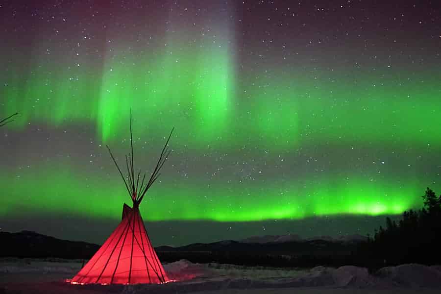 Yukon: Aurora Borealis Late Night Tour. Foto: GetYourGuide