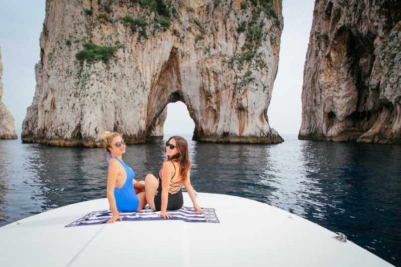 From Sorrento: Capri and Blue Grotto Boat Tour